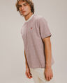 Playera Relax Rayas Azul,BLANCO HUESO